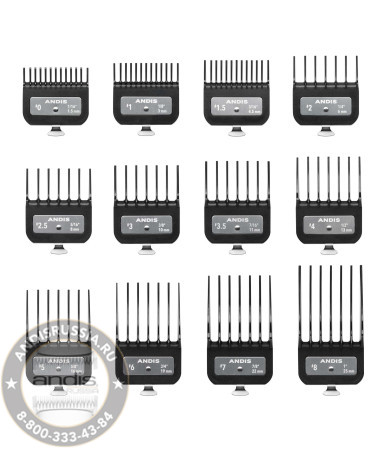 Аккумуляторно-сетевая машинка для стрижки Andis reVITE Black Fade 86005