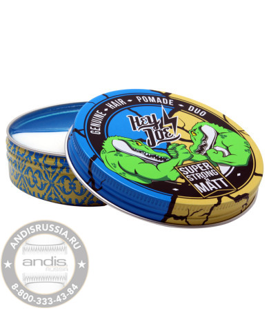 Помада для укладки Hey Joe Genuine Hair Pomade DUO сильная и средняя фиксация 100 мл 230126