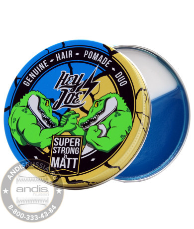 Помада для укладки Hey Joe Genuine Hair Pomade DUO сильная и средняя фиксация 100 мл 230126