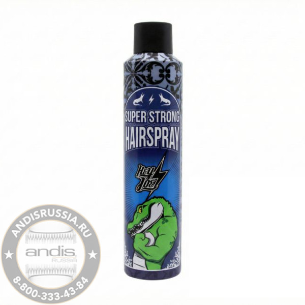 Лак для волос Hey Joe Hairspray SUPER STRONG супер сильная фиксация 400 мл 230127