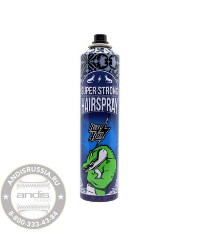 Лак для волос Hey Joe Hairspray SUPER STRONG супер сильная фиксация 400 мл 230127
