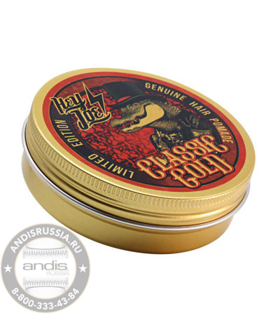 Помада для укладки Hey Joe Genuine Hair Pomade CLASSIC GOLD средняя фиксация 100 мл 230140