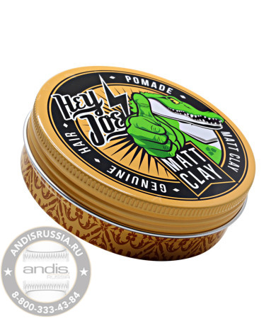 Помада для укладки Hey Joe Genuine Hair Pomade MATT CLAY матовая, средняя фиксация 100 мл 230141