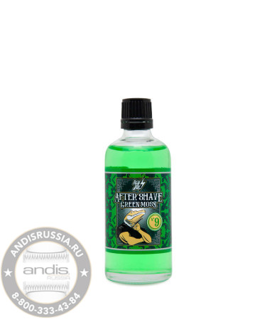 Лосьон после бритья Hey Joe After Shave Lotion Nº 9 Green Moss Зеленый мох 100 мл 232012