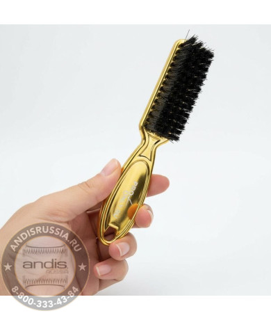 Щетка для фейда ProOnly золотистая Pro-fgold