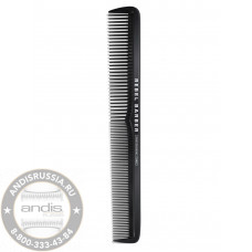 Расческа мужская премиальная REBEL BARBER Total Black R340 RB340