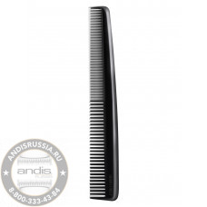 Расческа мужская премиальная REBEL BARBER Total Black R341 RB341